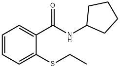Benzamide, N-cyclopentyl-2-(ethylthio)- (9CI)|