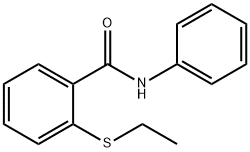 Benzamide, 2-(ethylthio)-N-phenyl- (9CI) Structure