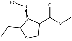 3-Thiophenecarboxylicacid,5-ethyltetrahydro-4-(hydroxyimino)-,methylester(9CI)|