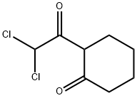 Cyclohexanone, 2-(dichloroacetyl)- (9CI) Structure