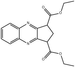 2,3-Dihydro-1H-cyclopenta[b]quinoxaline-1,3-dicarboxylic acid=diethyl|