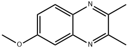 2,3-DIMETHYL-6-METHOXYQUINOXALINE, 6637-22-5, 结构式