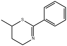 6-methyl-2-phenyl-5,6-dihydro-4H-1,3-thiazine Structure