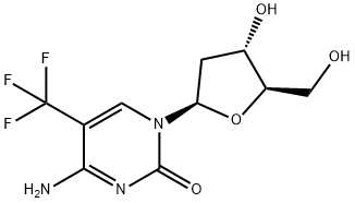 5-三氟甲基-2'-脱氧胞苷,66384-66-5,结构式