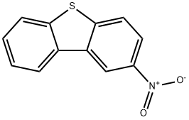 2-ニトロジベンゾチオフェン 化学構造式