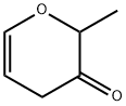 3,6-ジヒドロ-2-メチル-2H-ピラン-3-オン 化学構造式