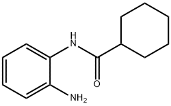 N-(2-aminophenyl)cyclohexanecarboxamide 化学構造式