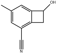 Bicyclo[4.2.0]octa-1,3,5-triene-2-carbonitrile, 7-hydroxy-4-methyl- (9CI),663941-21-7,结构式