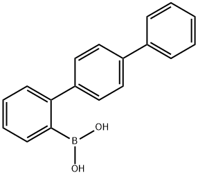 2-p-ターフェニルボロン酸 化学構造式