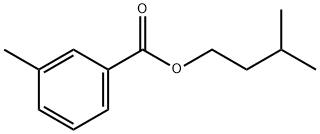 3-methylbutyl 3-methylbenzoate,6640-76-2,结构式