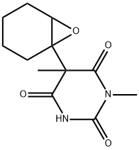 1′,2′-エポキシヘキソバルビタール 化学構造式