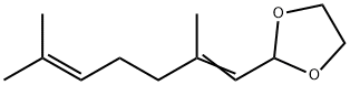 2-((E)-2,6-DIMETHYL-HEPTA-1,5-DIENYL)-[1,3]DIOXOLANE Struktur