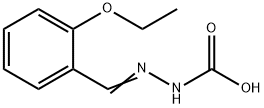 [(2-ethoxyphenyl)methylideneamino]carbamic acid,6641-55-0,结构式