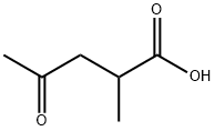 α-メチルレブリン酸 化学構造式