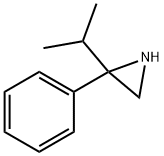 Aziridine, 2-(1-methylethyl)-2-phenyl- (9CI) Structure