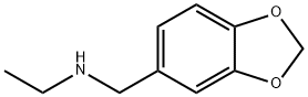 (1,3-二噁茚满-5-基甲基)(乙基)胺, 6642-35-9, 结构式