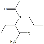 Butanamide,  2-(acetylpropylamino)- Structure