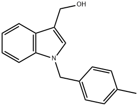 1-[(4-METHYLPHENYL)METHYL]-1H-INDOLE-3-METHANOL Structure