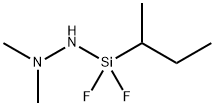 2-[Difluoro(1-methylpropyl)silyl]-1,1-dimethylhydrazine,66436-27-9,结构式