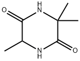 2,5-Piperazinedione,3,3,6-trimethyl-(9CI),66449-54-5,结构式