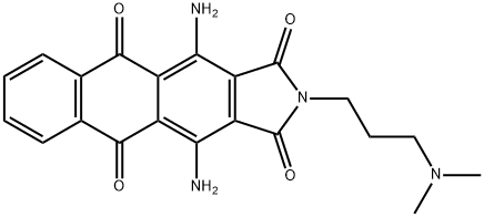6647-34-3 4,11-Diamino-2-[3-(dimethylamino)propyl]-1H-naphth[2,3-f]isoindole-1,3,5,10(2H)-tetrone