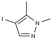 4-碘-1,5-二甲基吡唑,6647-96-7,结构式