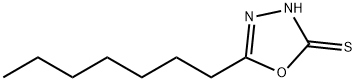 5-Heptyl-1,3,4-oxadiazole-2(3H)-thione Struktur