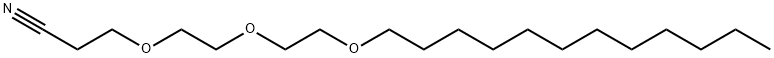 66487-26-1 Propionitrile, 3-dodecyloxy-2,2-diethoxy-,