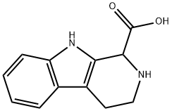 1,2,3,4-TETRAHYDRO-BETA-CARBOLINE-1-CARBOXYLIC ACID Structure