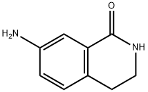7-アミノ-3,4-ジヒドロイソキノリン-1(2H)-オン 化学構造式