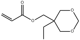 环三羟甲基丙烷甲缩醛丙烯酸酯,66492-51-1,结构式