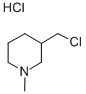 3-氯甲基-1-甲基哌啶盐酸盐,66496-82-0,结构式