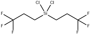 ジクロロビス(3,3,3-トリフルオロプロピル)シラン 化学構造式