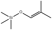 2-甲基-1-(三甲基硅氧基)-1-丙烯, 6651-34-9, 结构式