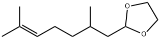 2-(2,6-dimethylhept-5-enyl)-1,3-dioxolane,66512-92-3,结构式