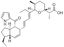 茚满霉素 结构式