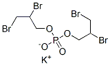 BIS(2,3-DIBROMOPROPYL)PHOSPHATE,POTASSIUMSALT Struktur