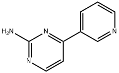 4-(3-Pyridinyl)-2-aminopyrimidine Structure