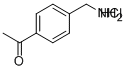 1-(4-(氨基甲基)苯基)乙-1-酮盐酸盐, 66522-66-5, 结构式