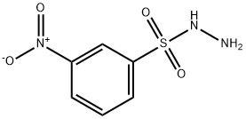 3-ニトロベンゼンスルホノヒドラジド 化学構造式