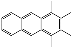 1,2,3,4-TETRAMETHYLANTHRACENE Struktur