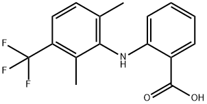 Benzoic  acid,  2-[[2,6-dimethyl-3-(trifluoromethyl)phenyl]amino]-,6656-74-2,结构式