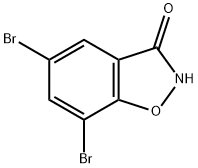 5,7-dibromobenzo[d]isoxazol-3-one,66571-28-6,结构式
