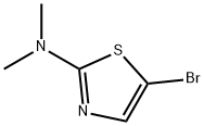 5-溴-N,N-二甲硫基唑-2-胺,66571-60-6,结构式