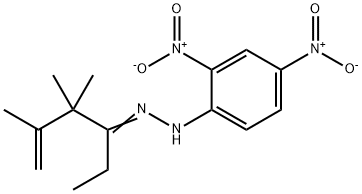 2,4-dinitro-N-(4,4,5-trimethylhex-5-en-3-ylideneamino)aniline,66591-34-2,结构式