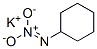Diazene, cyclohexylhydroxy-, 1-oxide, potassium salt,66603-10-9,结构式