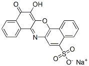 6661-38-7 6-Hydroxy-5-oxo-5H-dibenzo[a,h]phenoxazine-12-sulfonic acid sodium salt