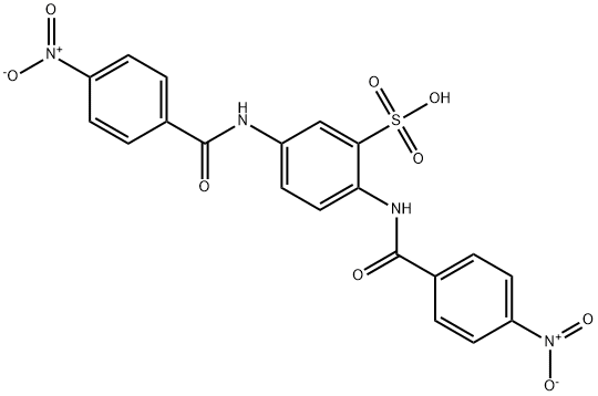 6661-57-0 2,5-bis(4-nitrobenzamido)benzenesulfonic acid