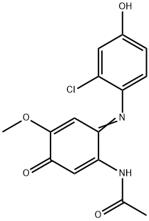 N-[(6-[(2-클로로-4-하이드록시페닐)이미노]-4-메톡시-3-옥소-1,4-사이클로헥사디엔-1-일]아세타마이드(에치씨 옐로우 No. 8) 및 그 염류