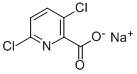 3,6-DICHLORO-2-PICOLINIC ACID SODIUM SALT,6662-55-1,结构式